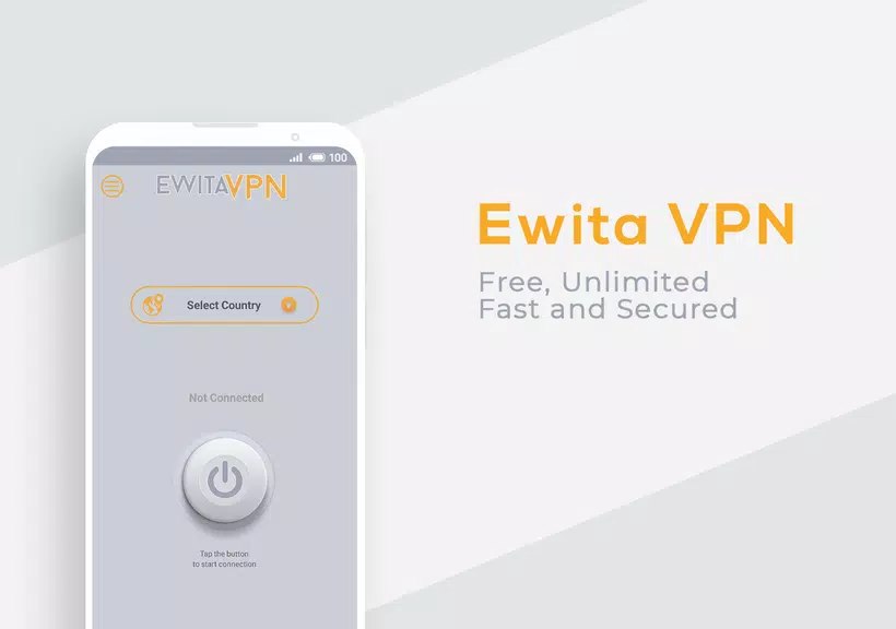 VPN Ewita Free, Unlimited, Secure and Unblock Site Screenshot1