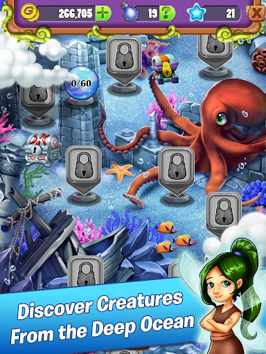 Mahjong: Mermaids of the Deep Screenshot2