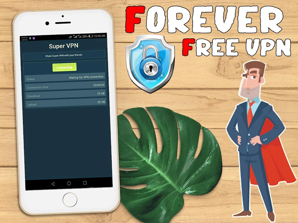 Super VPN unlimited Free Screenshot1