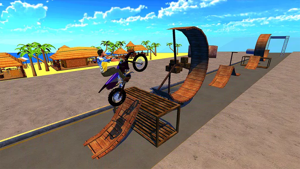 Racing Bike Stunts & Ramp Riding Screenshot1