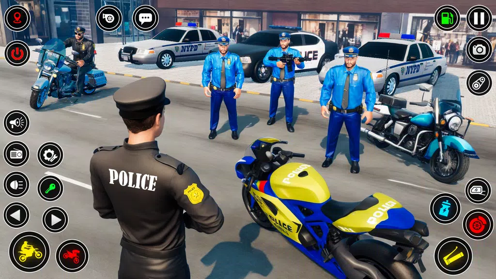 Police bike Stunt Bike Racing Screenshot3