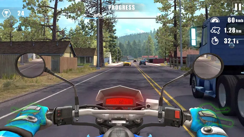 Moto Bike Race : Driving Car Screenshot1