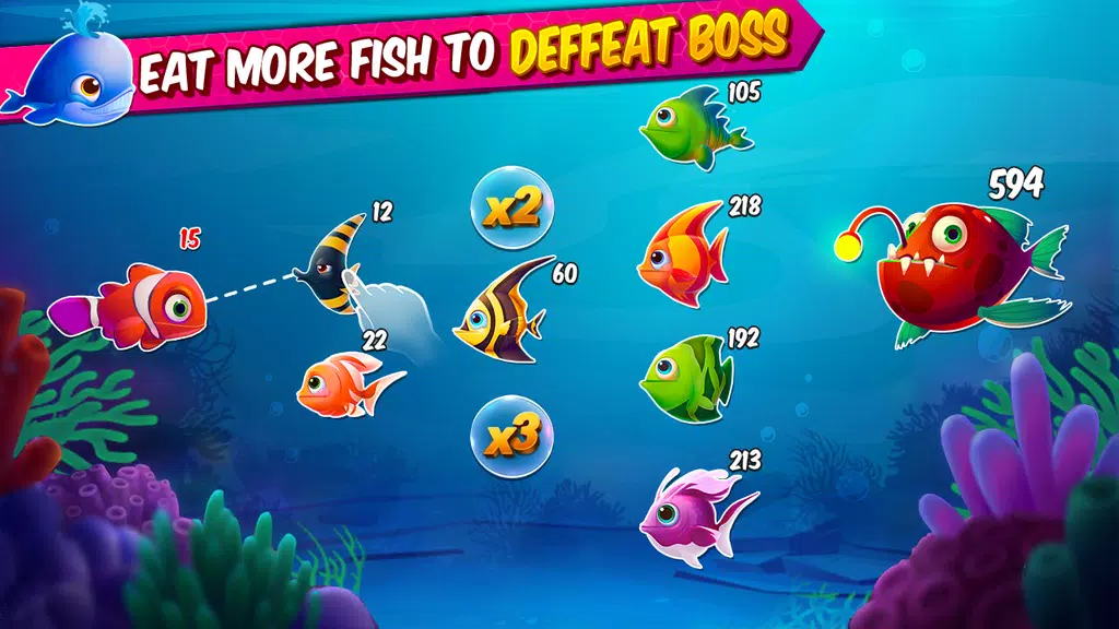 Big Eat Fish Games Shark Games Screenshot1