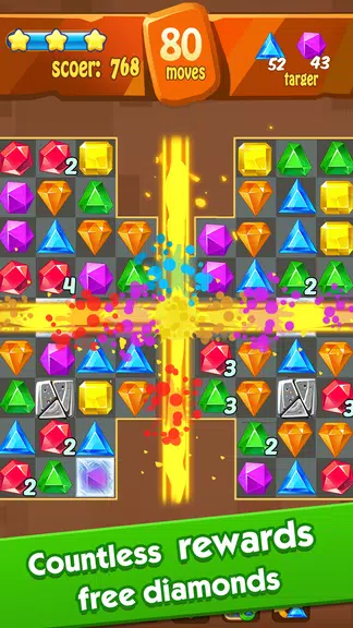 Jewels Classic - Crush Jewels Screenshot2