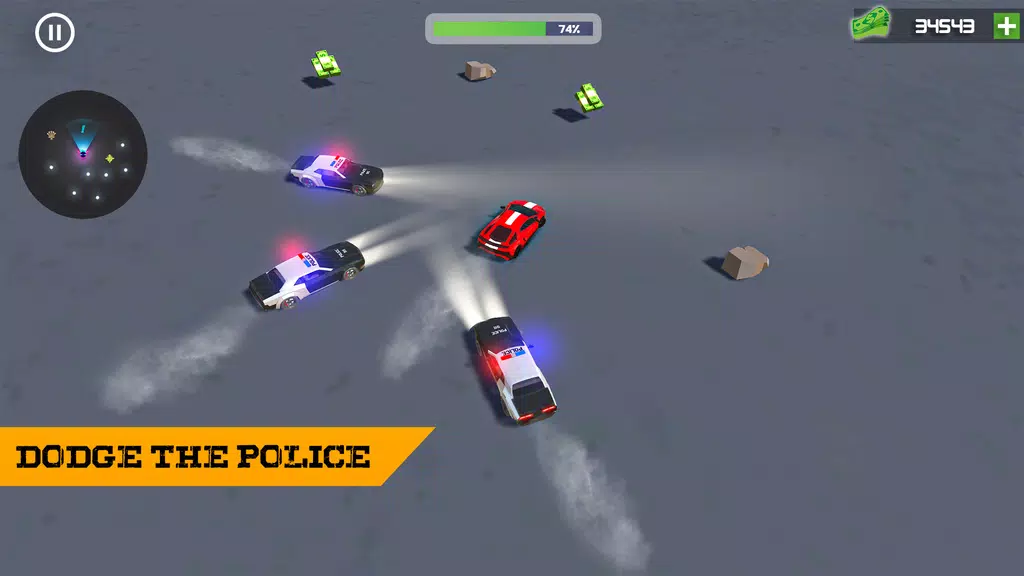 Dodge Police: Dodging Car Game Screenshot3