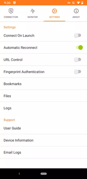 SonicWall Mobile Connect Screenshot4