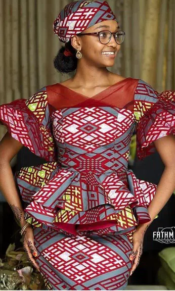 Ankara Skirt & Blouse Styles Screenshot4