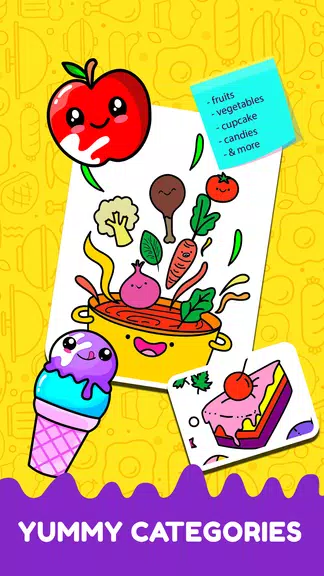 Fruits Coloring- Food Coloring Screenshot3