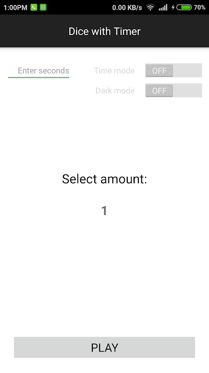 Dice with Timer - Free dice roller Screenshot2