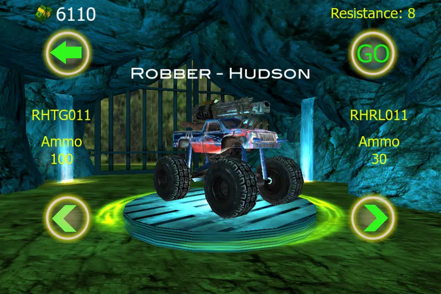 Crazy Monster Truck Fighter - Screenshot1