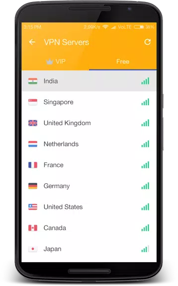 VPN MASTER-INDIA Screenshot3