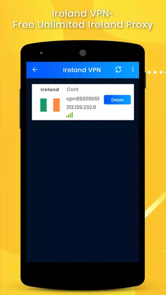 Ireland VPN-Free Unlimited Ireland Proxy Screenshot3