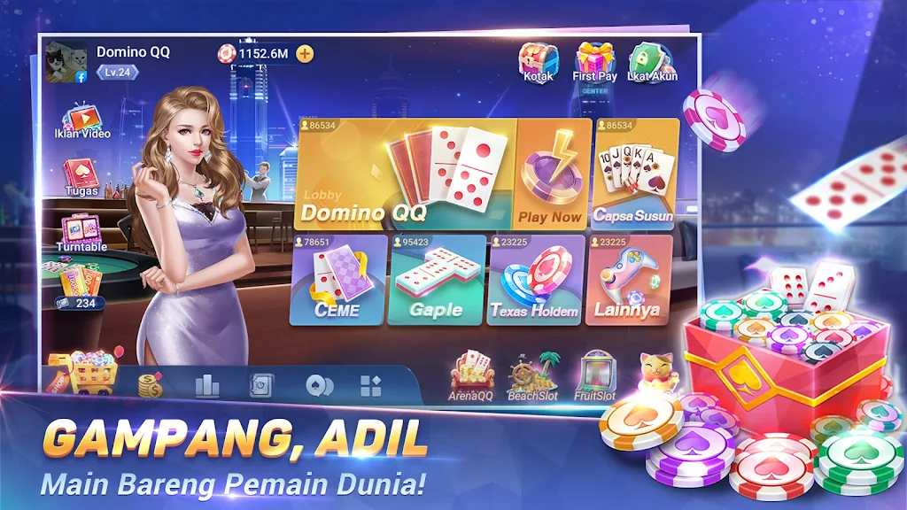 MVP Domino QiuQiu—Gaple Bandar Screenshot1