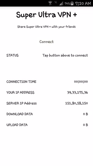 Super Ultra VPN Plus ( Free VPN For Android ) Screenshot2