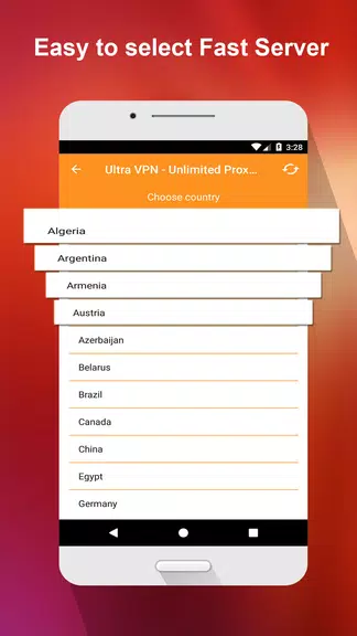 Ultra VPN - Unlimited Proxy & Hide IP Screenshot4