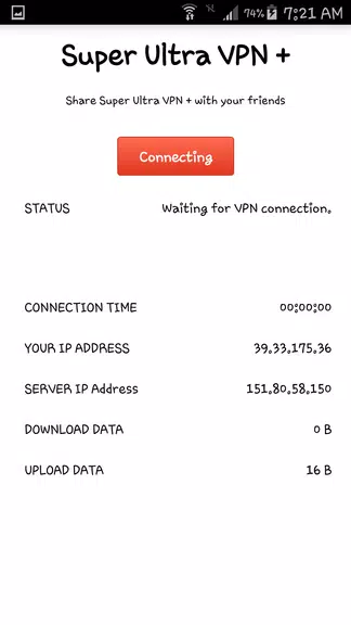 Super Ultra VPN Plus ( Free VPN For Android ) Screenshot3