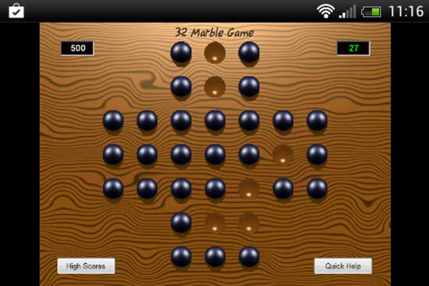 Marble Solitaire Screenshot1