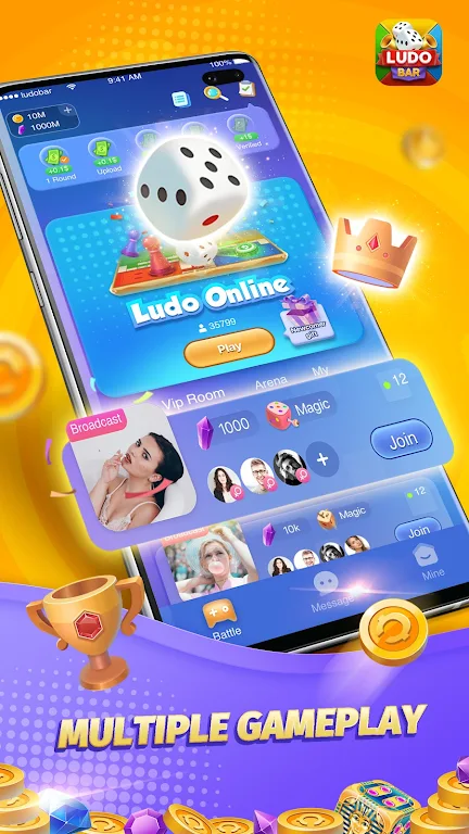 Ludo Bar - Make Friends Online Screenshot3