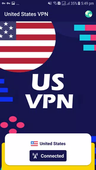 US VPN Turbo:Unlimited Free Fast Turbo Proxy Screenshot1