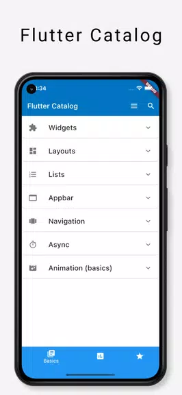 Flutter Catalog Screenshot1