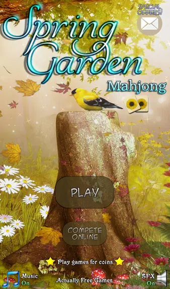 Hidden Mahjong: Spring Garden Screenshot1