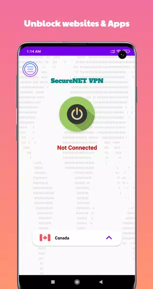 SecureNET VPN - Free VPN Proxy Screenshot3