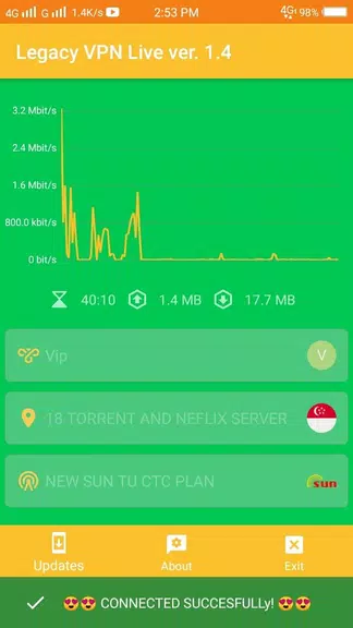 Legacy Vpn Live Pro Screenshot1