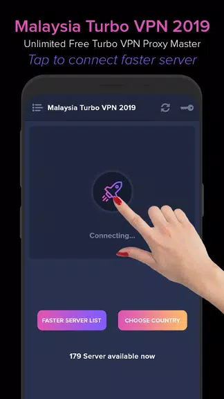 Malaysia VPN 2019 - Unlimited Free VPN ProxyMaster Screenshot1