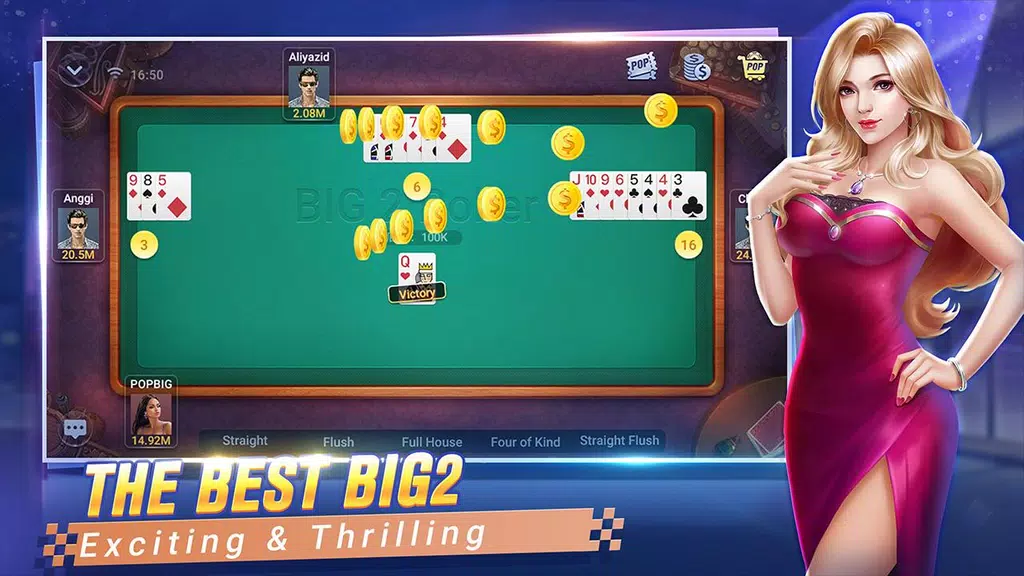 POP Big2 — Capsa Banting poker Screenshot2