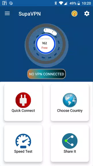 SupaVPN - Public Free VPN Cloud Screenshot1