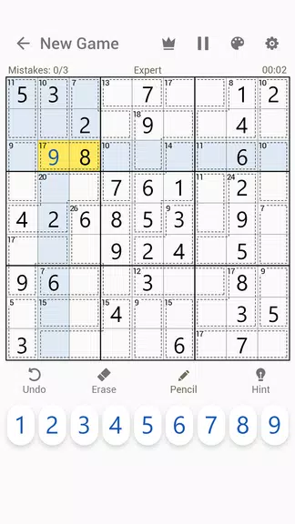 Killer Sudoku - Sudoku Puzzles Screenshot3