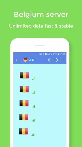 Belgium VPN Pro - Fast VPN Unlimited Screenshot3