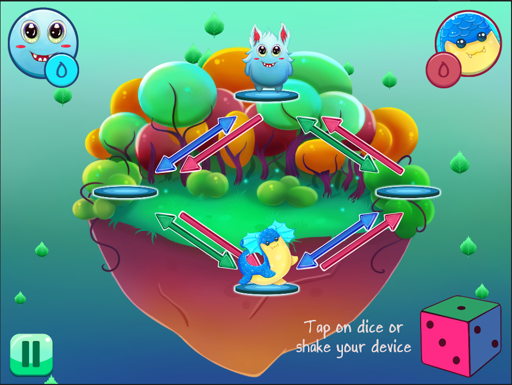 Monster Dice Paradise: Free Board Games Puzzle Screenshot3