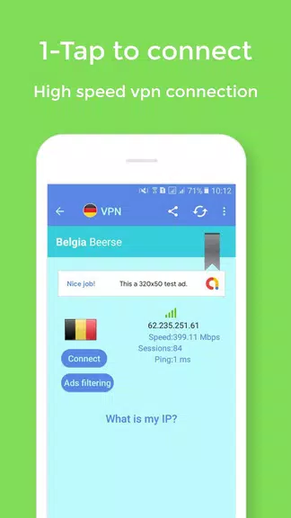 Belgium VPN Pro - Fast VPN Unlimited Screenshot2