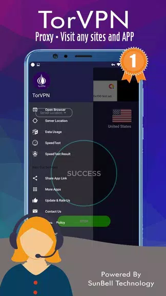 TorVPN Lite - Fast, Free Proxy & Unlimited VPN Screenshot4