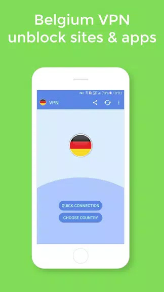 Belgium VPN Pro - Fast VPN Unlimited Screenshot1