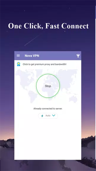 Nova VPN -  Free, no block & lightning speed Screenshot1