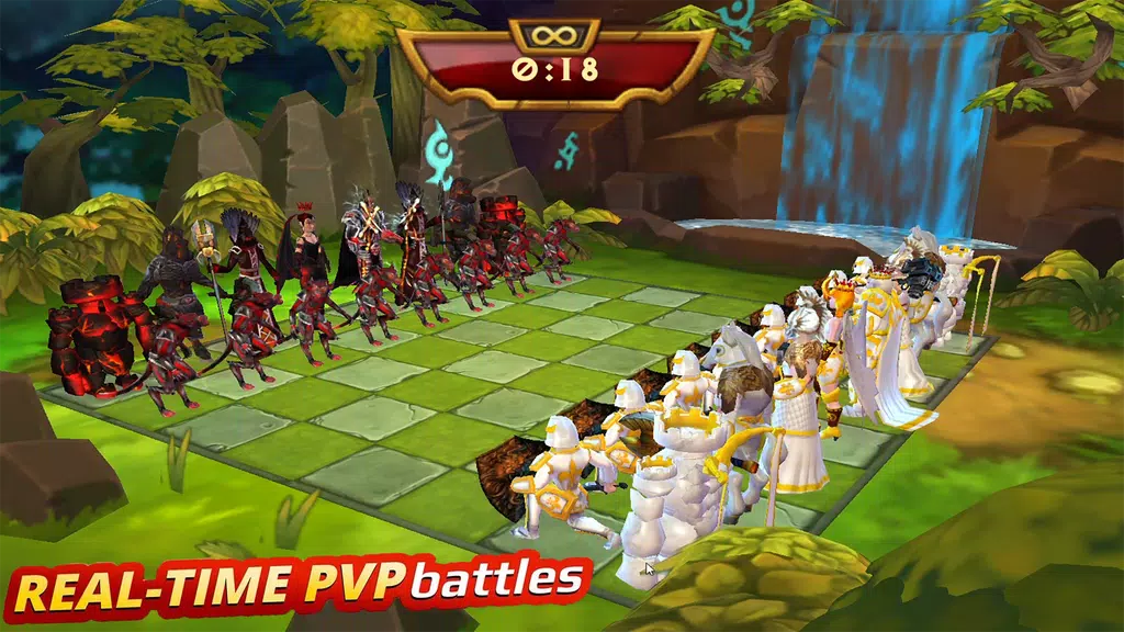 Warfare Chess 2 : Online PvP Chess Battle 3D Screenshot1