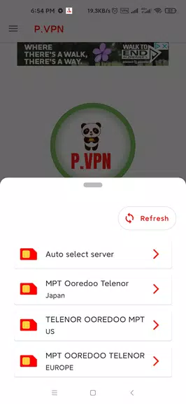 P-VPN Screenshot2