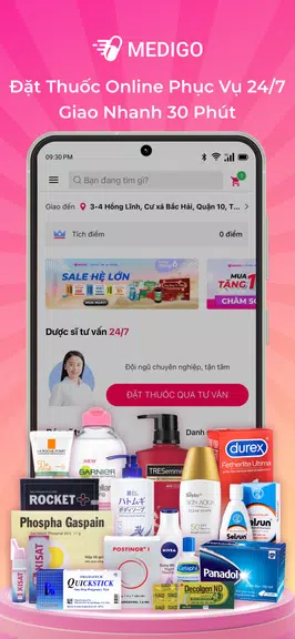 Medigo - Thuốc và Bác Sĩ 24h Screenshot1