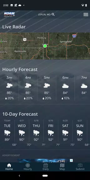 KOAM Sky Watch Weather Screenshot3