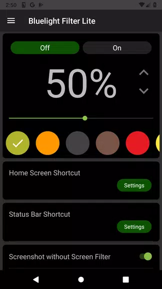 Bluelight Filter Lite Screenshot3