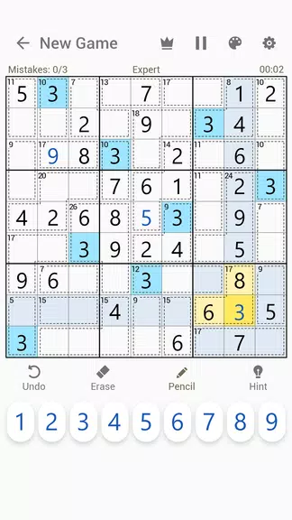 Killer Sudoku - Sudoku Puzzles Screenshot1