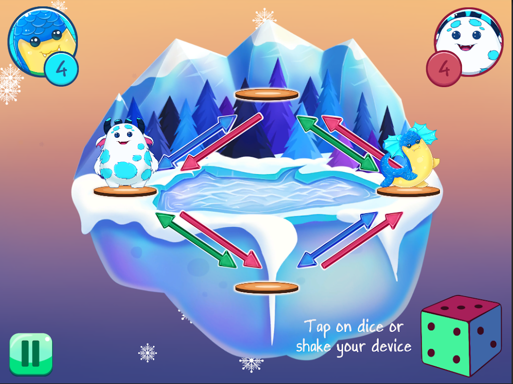 Monster Dice Paradise: Free Board Games Puzzle Screenshot2