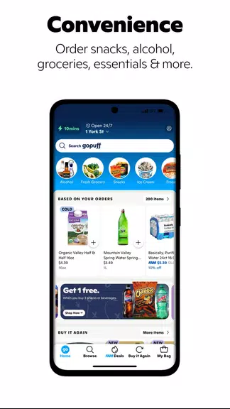 Gopuff—Alcohol & Food Delivery Screenshot2