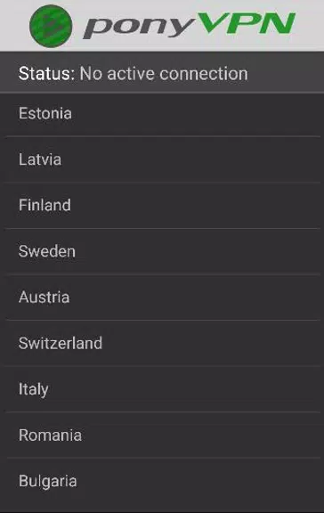 ponyVPN - Mobile VPN Service Screenshot2
