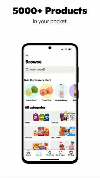 Gopuff—Alcohol & Food Delivery Screenshot3