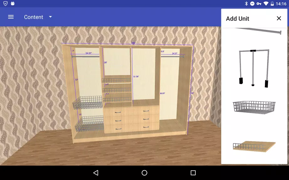 Closet Planner 3D Screenshot2