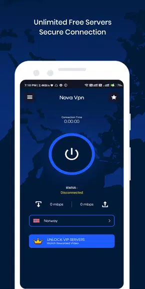 Nova Vpn - Unlimited Fast  Ser Screenshot1