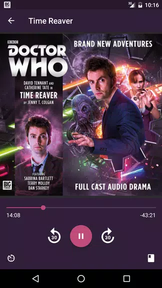 Big Finish Audiobook Player Screenshot2